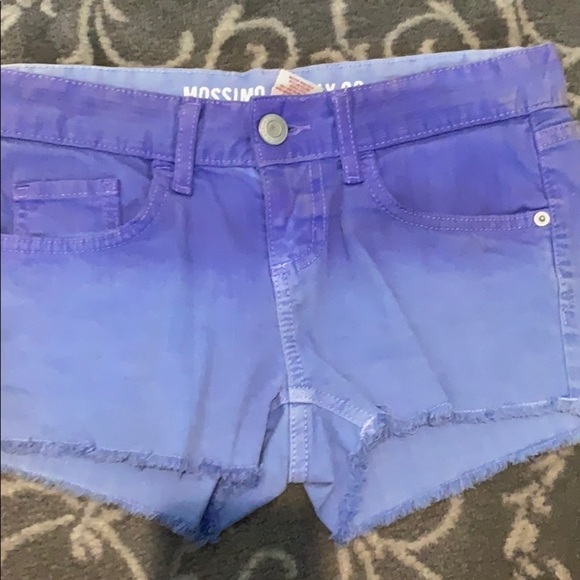 Ombré Purple Shorts - Picture 1 of 2